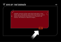 Help - the Eye of the Donkey Game