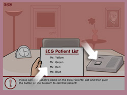 Help - the Electrocardiogram Game