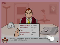 Help - the Electrocardiogram Game