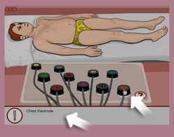 Help - the Electrocardiogram Game