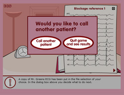 Help - the Electrocardiogram Game