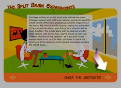 Help - the Split Brain Experiments Game